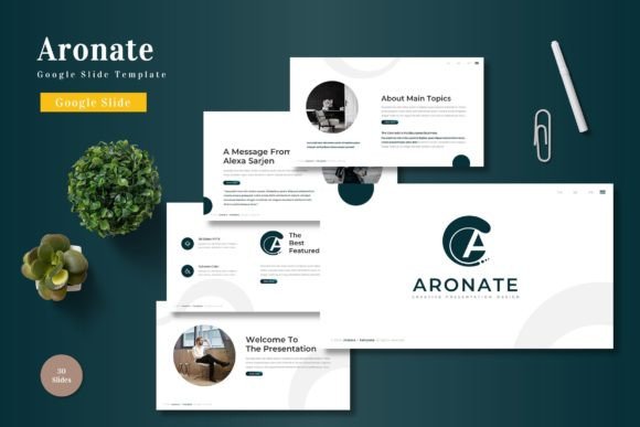 Aronate - Google Slide Template
