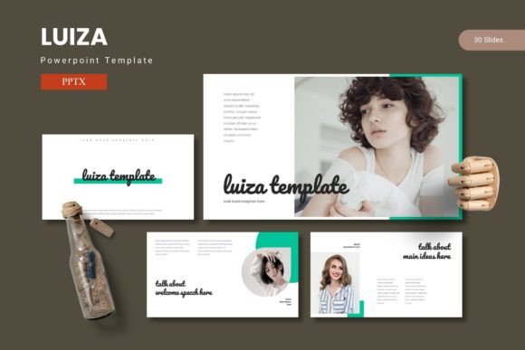 Boost Your Presentation Game with Luiza - Powerpoint Template