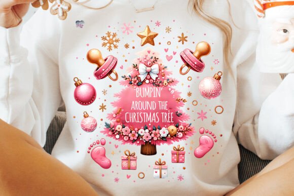 Christmas Gender Reveal Girl Png