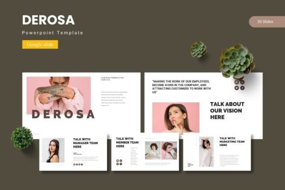 Derosa - Google Slide Template