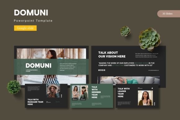 Domuni - Google Slide Template: A Powerful Tool for Professional Presentations