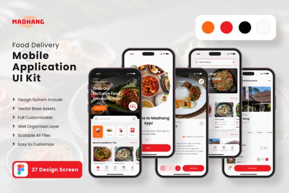 Food Delivery App Mobile UI KIT: A Comprehensive Guide