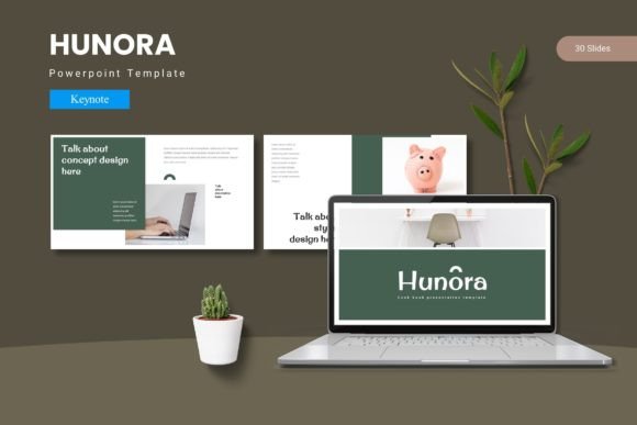 Hunora - Keynote Template: A Design Powerhouse