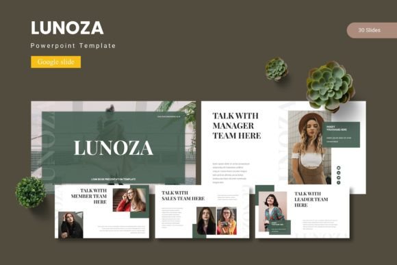 Lunoza - Google Slide Template