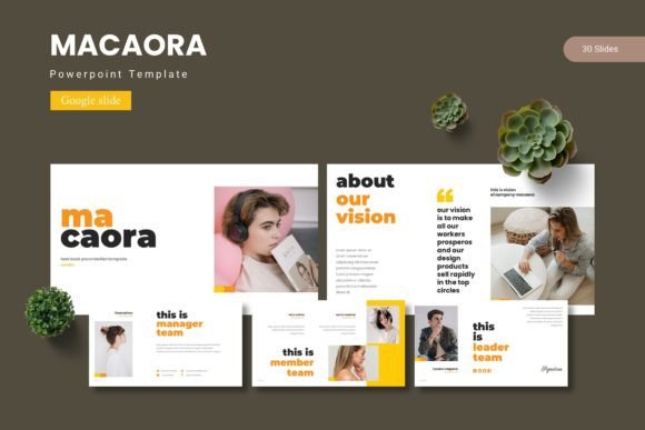 Macaora - Google Slide Template