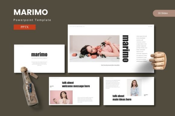 Marimo - PowerPoint Template: Elevate Your Presentation Workflow