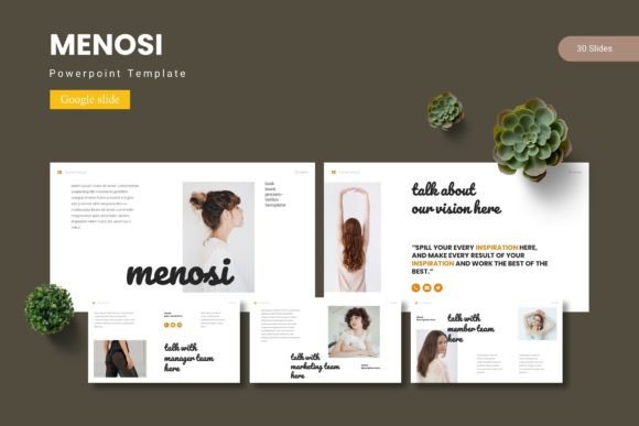 Menosi - Google Slide Template