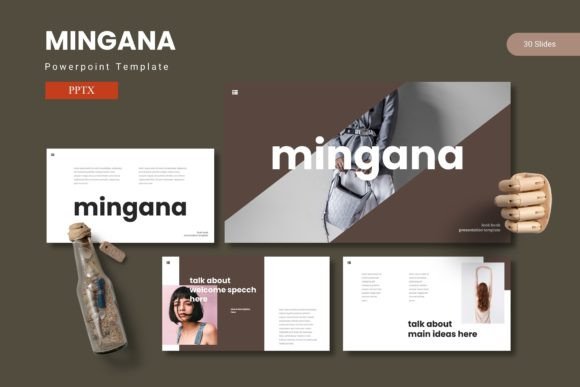 Mingana - Powerpoint Template: Elevate Your Presentation Game