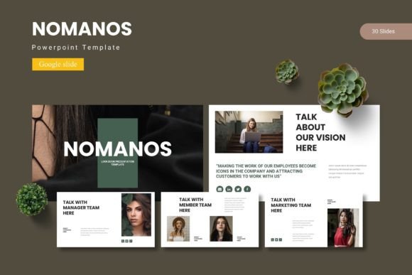 Nomanos - Google Slide Template