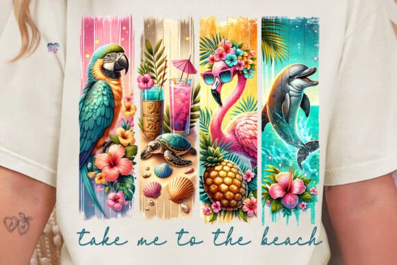 Summer Tropical Beach PNG Animals: A Versatile Digital Resource for Creative Projects