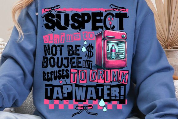 Suspect Claims PNG Funny Boujee Mom: A Unique Digital Design for Creative Expression